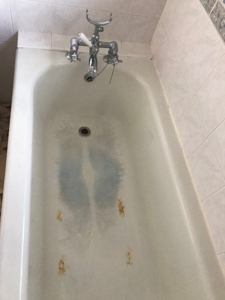 re enamel bath London