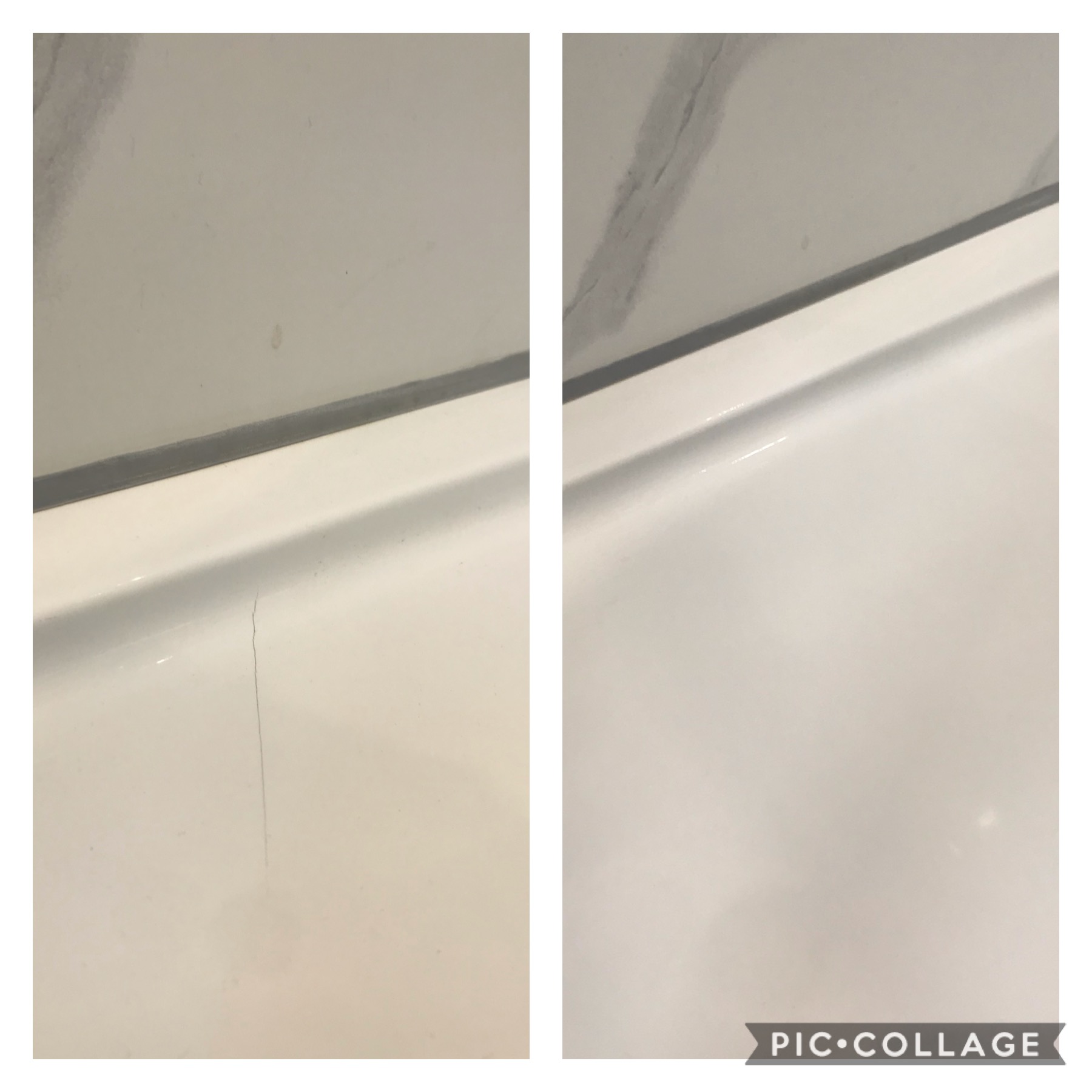 shower tray crack repair