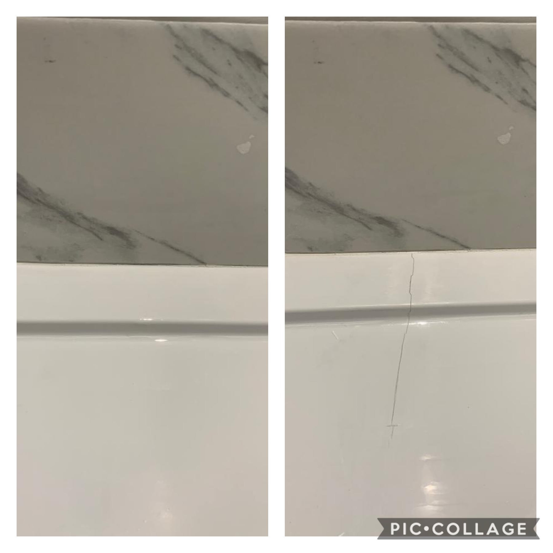 shower tray crack repair