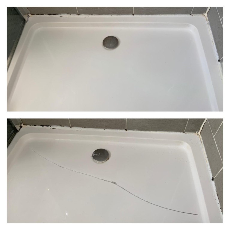 shower tray crack repair