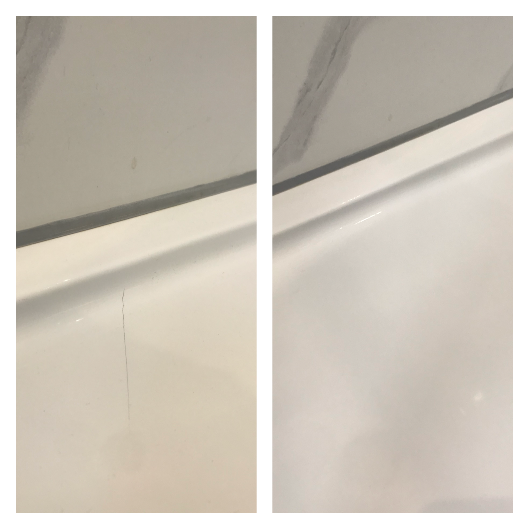 shower tray crack repair