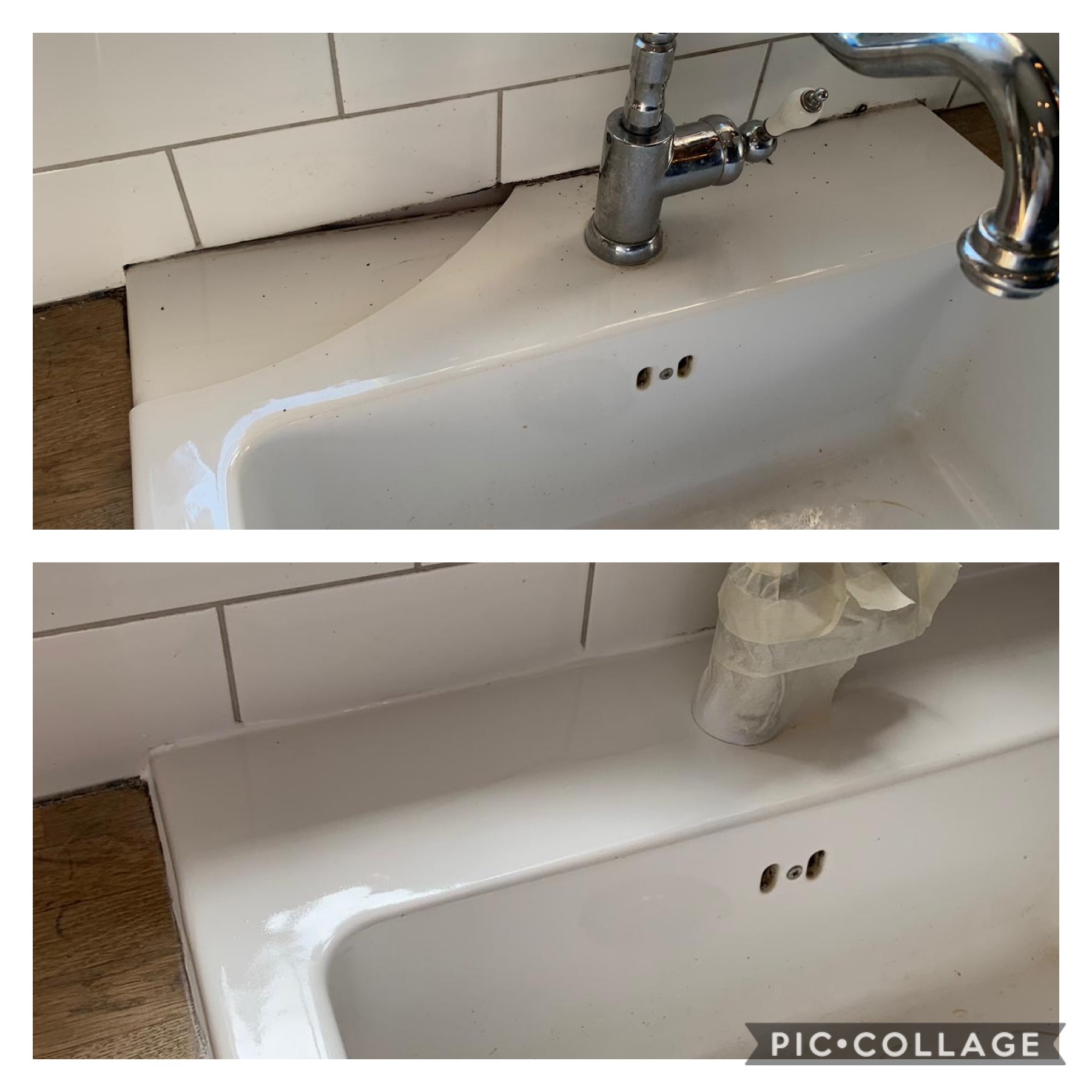 sink crack repair
