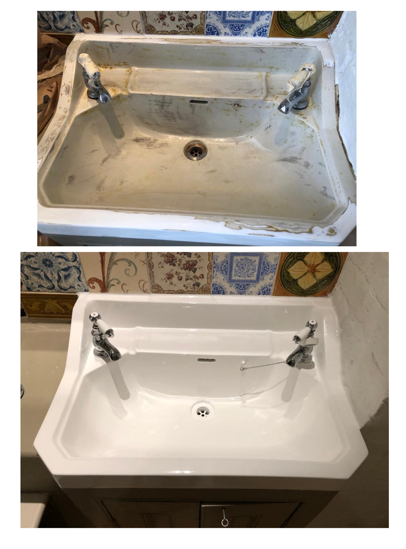 sink re enamelling