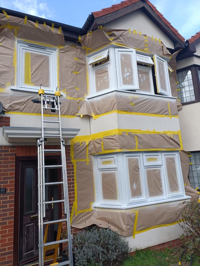 UPVC Spray Painting Windows & Doors London
