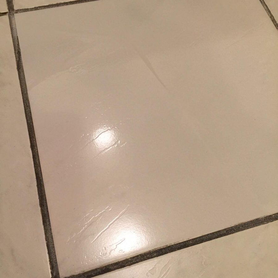 Tile Crack repair after