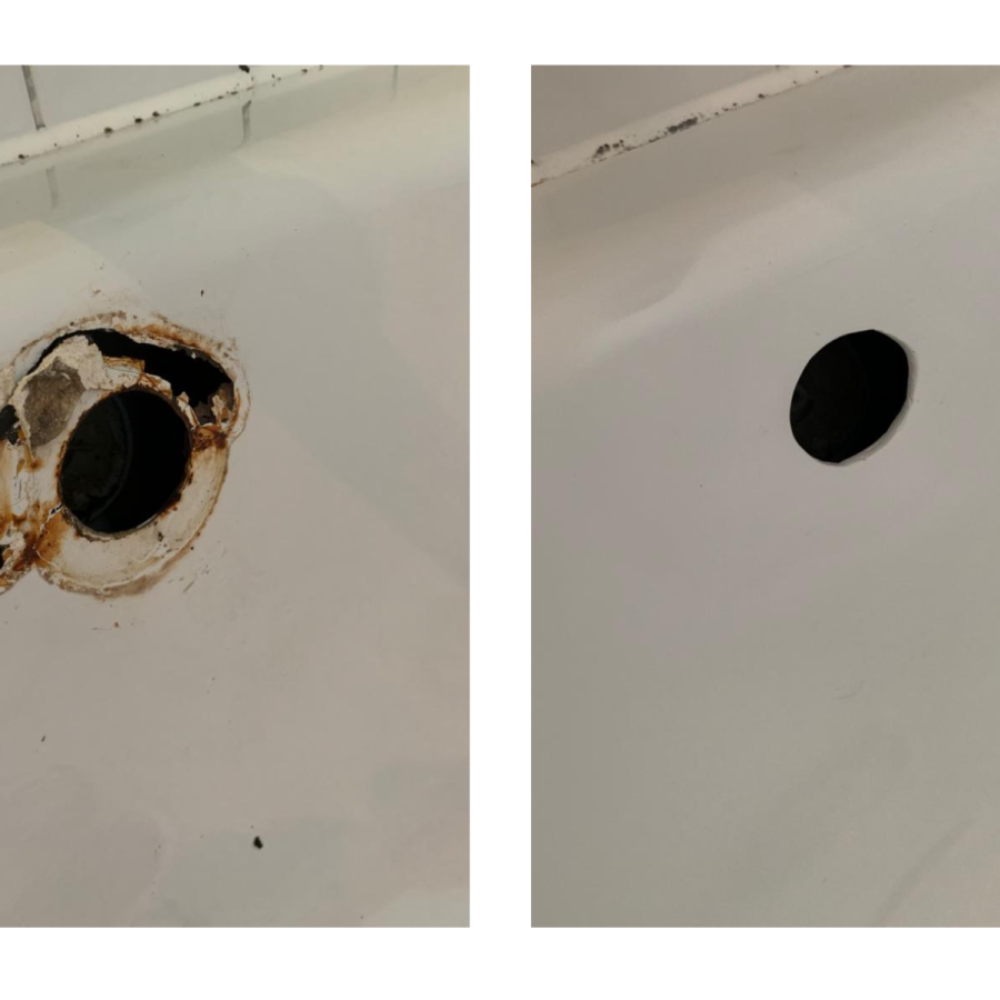 bath enamel repair